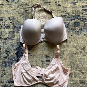 Two Victoria Secret Bras